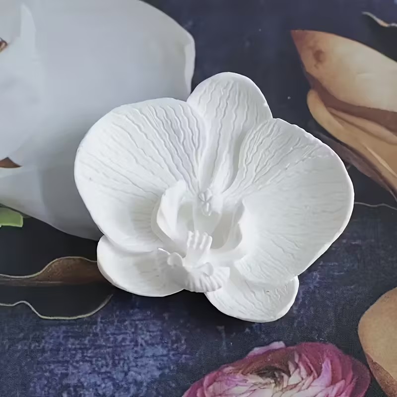 3D 蝶蘭シリコーンキャンドルモールドアロマセラピー石膏石鹸 - Soap Making Jar のレビューと価格