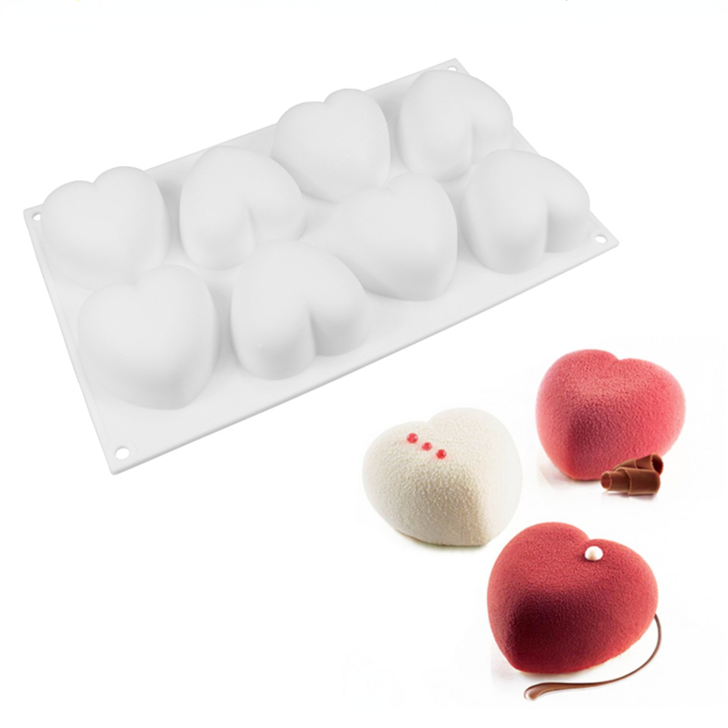 ラブハートシリコーン石鹸型手作りキャンドル作成キット Diy - Soap Making Diy のレビューと価格