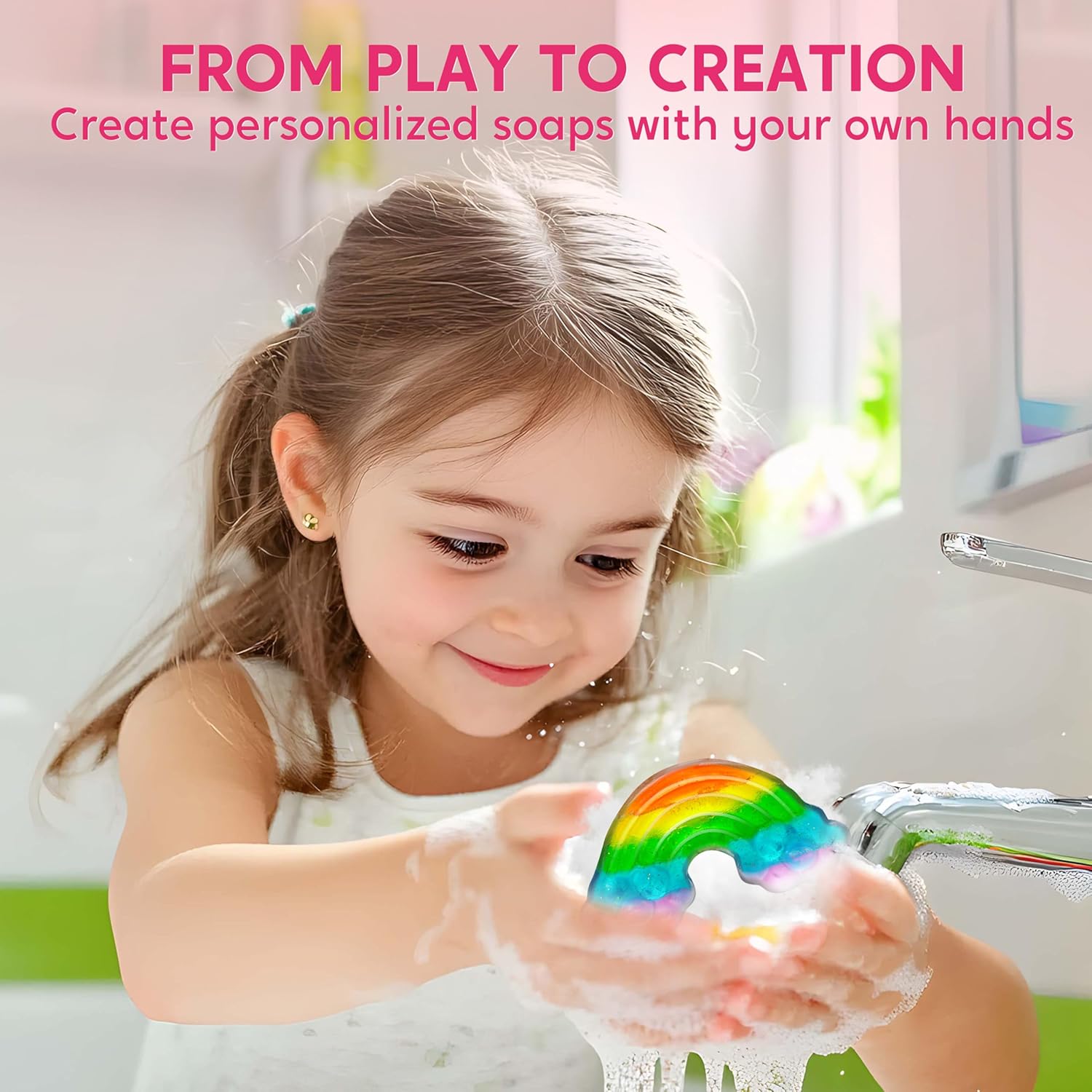 JOYFY ユニコーン石鹸作りキット 女の子向け工作 DIY - Soap Making Diy のレビューと価格